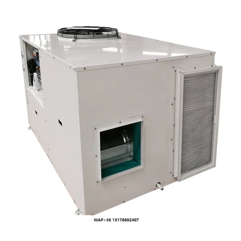 Factory Direct Supply Inverter Rooftop Packaged Air Conditioner Motor Cooling Capacity 3 RT 85 RT High Airflow 4600-108000 M/h