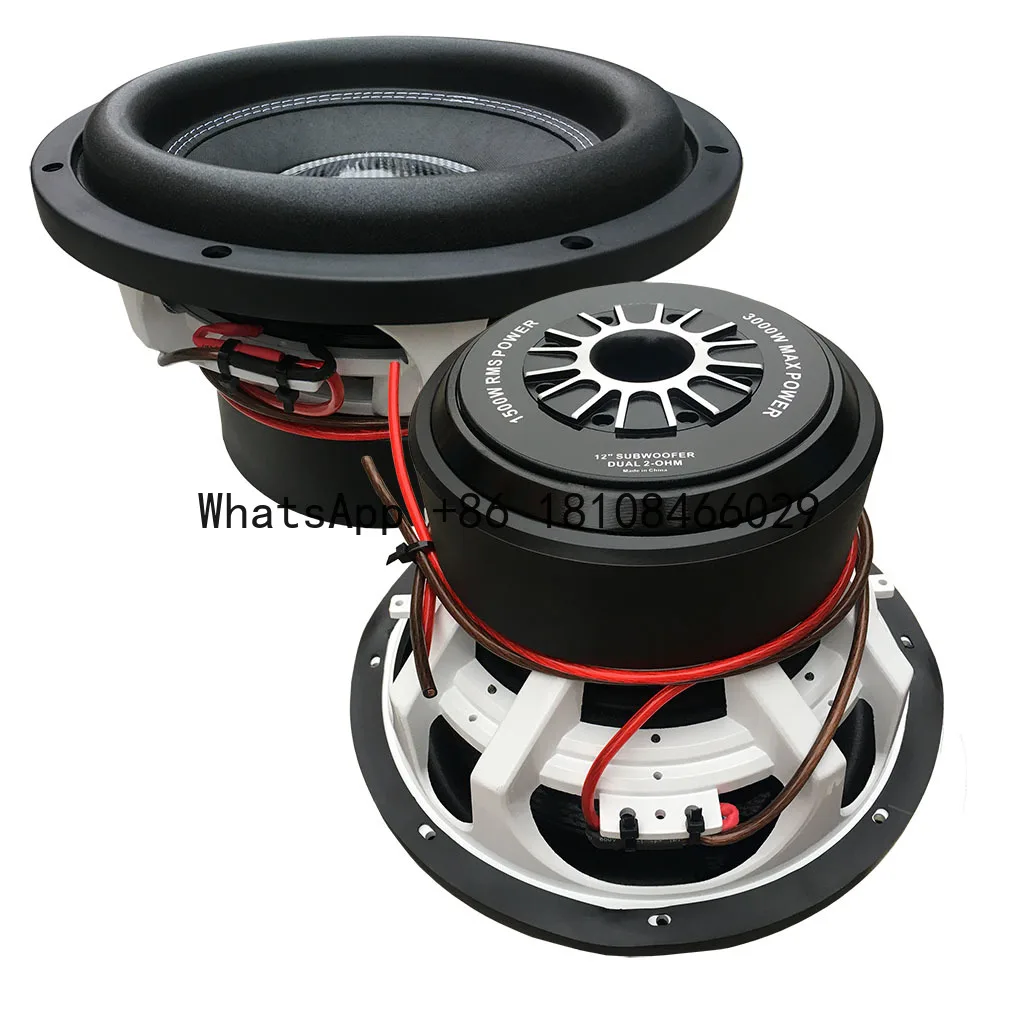 

Subwoofers Car Audio Speaker 10inch 12inch New Design Heatsink Car Subwoofers Cooling System Vehicle Loudspeaker Hot Sales
