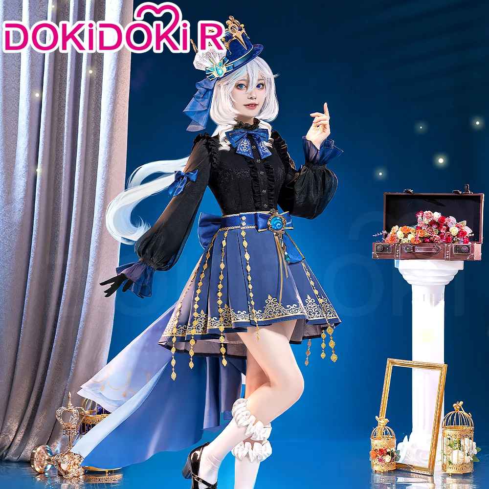 Furina Doujin Cosplay Costume Game Genshin Impact Costume DokiDoki-R Fontaine Furina Cosplay Lost Abyss Doujin Dress Focalors