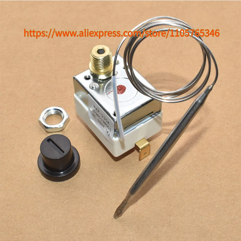1pcs Electric Fryer Electric Oven Overheating Protector Temperature Limiter  110° 130° 230° 240° 250° 280° Manual Reset Switch