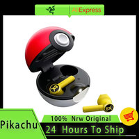 Razer Pokemon Pikachu Bluetooth Headset Bluetooth 5.0 in-Ear Headset Touch Control, Pokeball Charging Design