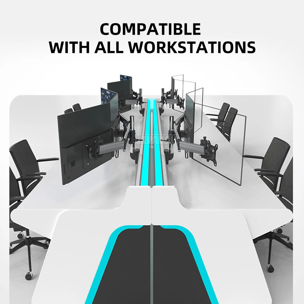 Computer display screen stand Desk monitor display holder Up and down lift control console bracket