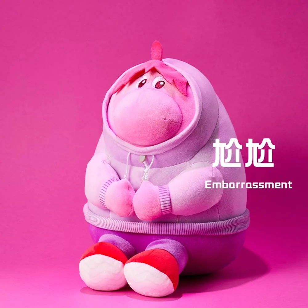 MINISO Disney Anime Inside Out Sadness Embarrassment Cartoon Kawaii Cute Soft Plush Doll Appease Toys Children Birthday Gift