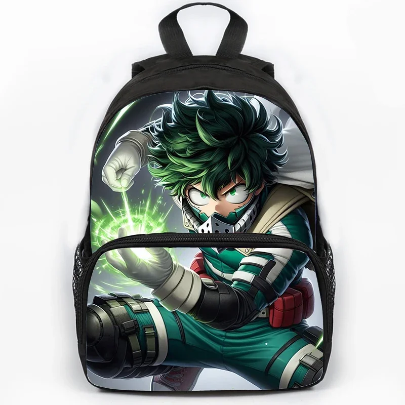 Anime My Hero Academia Backpack for Student Boys Children Manga Izuku Midoriya Schoolbag Large Capacity Laptop Backpacks Mochila