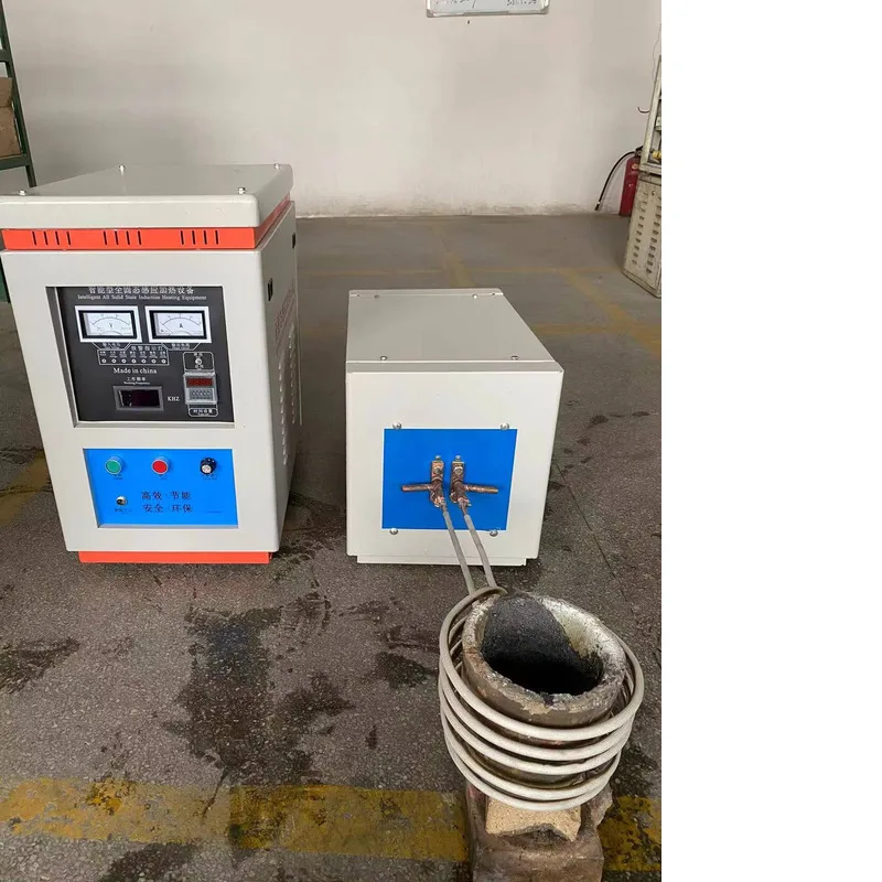 10Kg 20Kg 30Kg 50Kg 70Kg 100Kg Electric Induction Mini Small Steel Aluminum Copper Melting Furnace