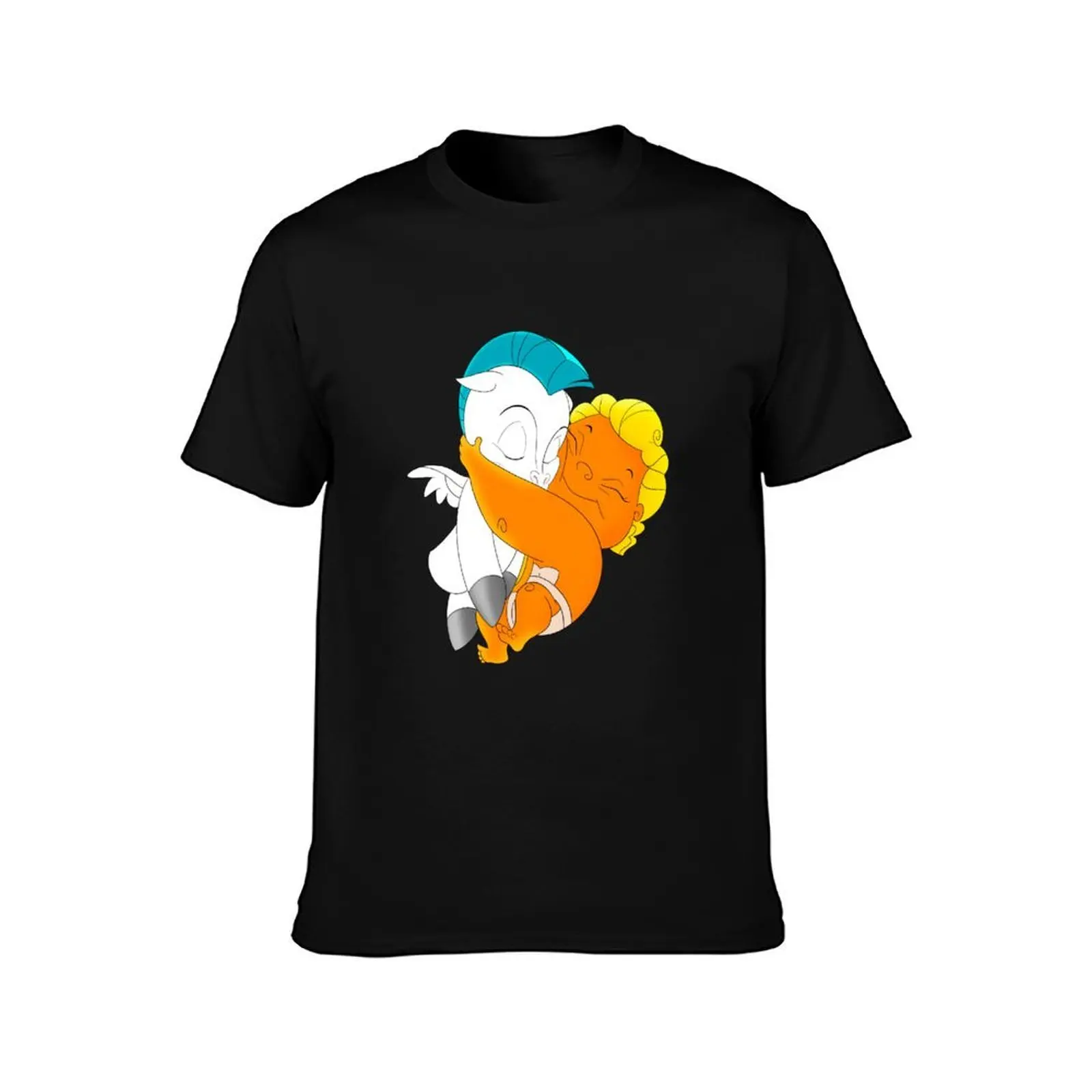 Hercules and Pegasus T-Shirt t shirts for man graphic tees T-Shirt