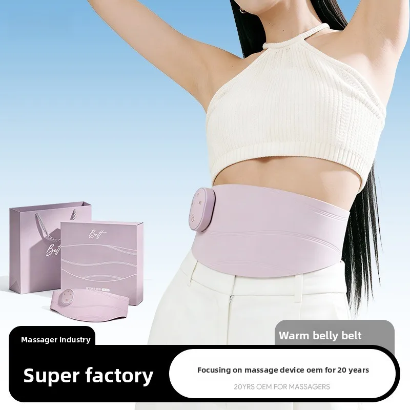 Electric Heating Belt, Hot Compress in Winter, Portable Charging Gift During Menstruation, Heated Abdominal Massager