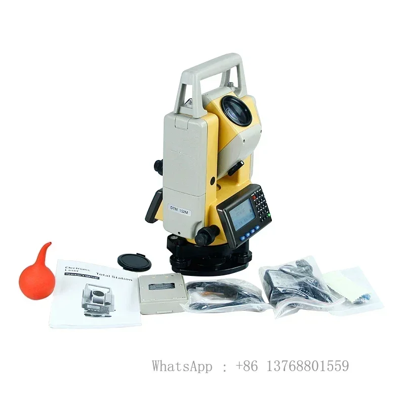 DAD DTM152 Professional 2'' Single Prism Measuring 3000M Surveying Equipment Total Station With Dual Screen