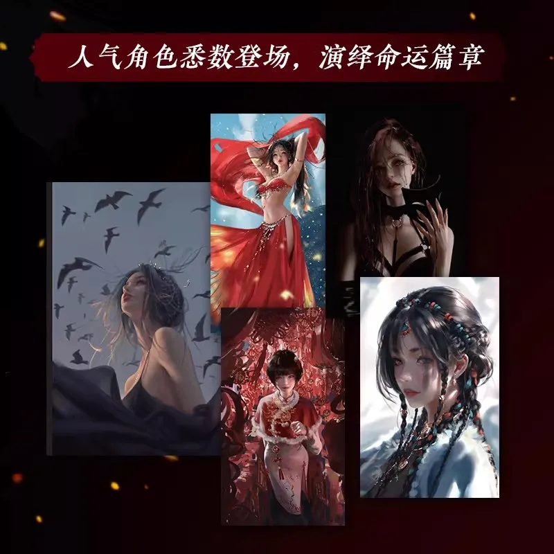 Artbook‌ Vol.4 WLOP Ghost Blade Dream  - Holographic Card & Acrylic Color Paper Art Collection Book Gift view 5