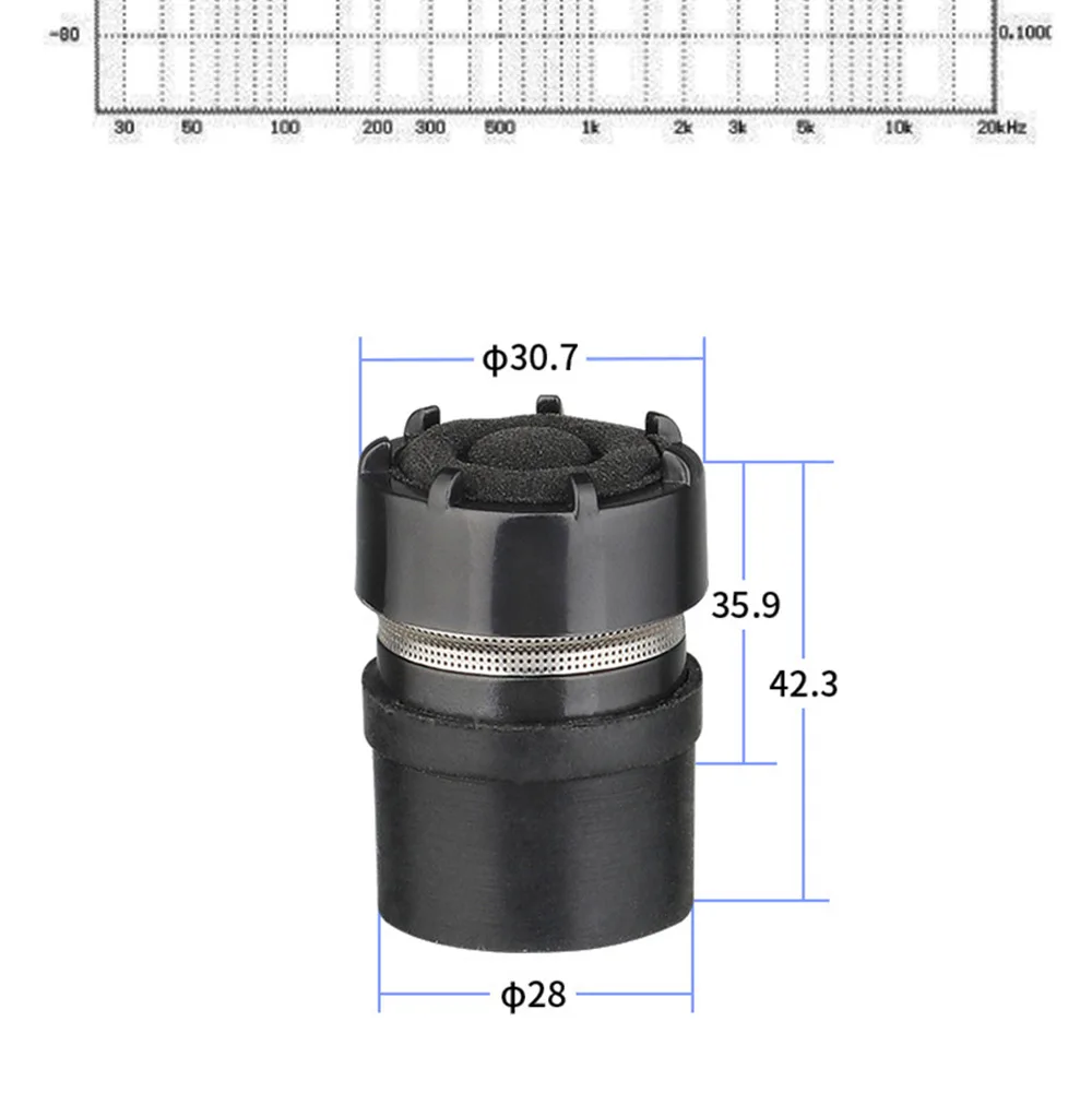 1Pc Microphone Capsule Professional Core Fit For Shure 58 Type Mic Replacement Parts Microphone Core Spare Parts image 2