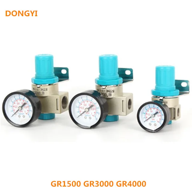 High Quality Oil Filter Regulator Trap Pneumatic Water Separator Pressure Manual Drainage GR1500 GR2000 GR3000 GR4000