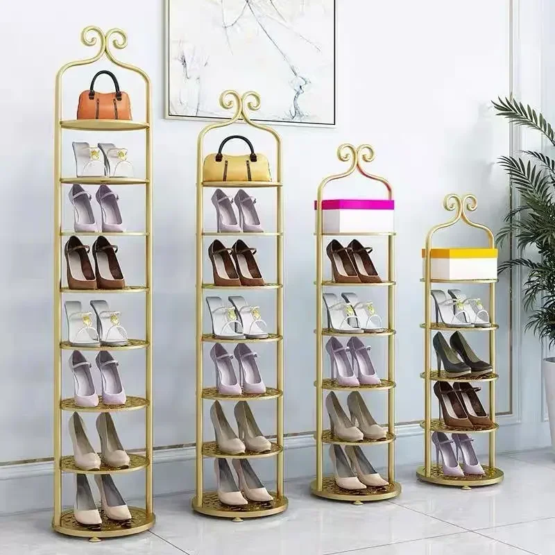 Shoe Rack for Home Use Indoor Simple Multi-layer Dormitory Small Narrow Shoe Rack Shoe Cabinets Living Room Iron Art Furniture