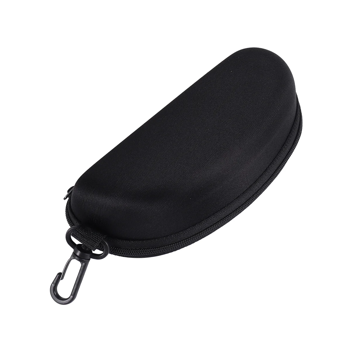 Black Glasses Eyeglasses Zippered Hard Case Holder