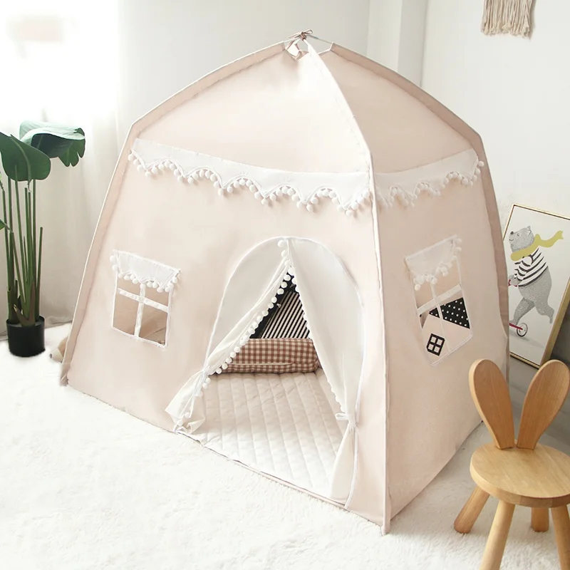 Giocattoli per bambini Altezza tenda 51 pollici Tenda da gioco per bambini Ragazzo Ragazza Castello Interno Esterno Casa per bambini Gioca a palla Piscina Casetta da gioco Cubby