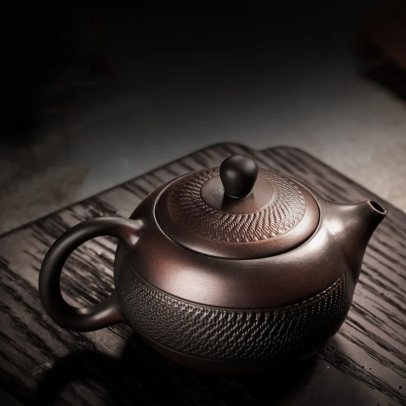 Jianshui Purple Pottery Pot Ceramic Kung Fu Teapot Tea Kettle Handmade Teapot Tea Maker Tea Set Small Teapot  Teawater Sets