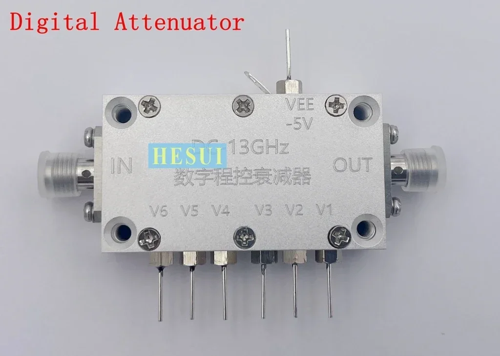 DC-13G UWB digital program attenuator programmable