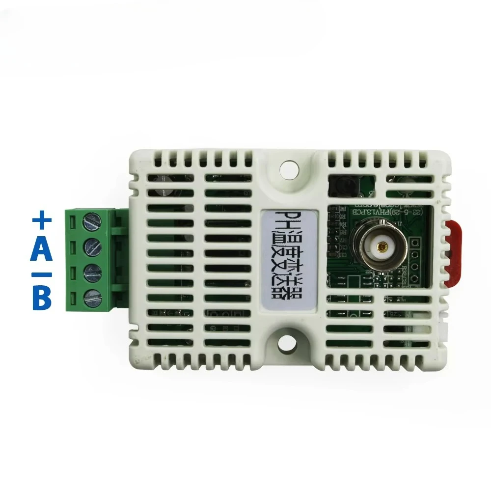 RS485 4-20mA 0-5V 0-10V القطب السائل المياه مقياس درجة الحموضة مختبر مع درجة الحرارة