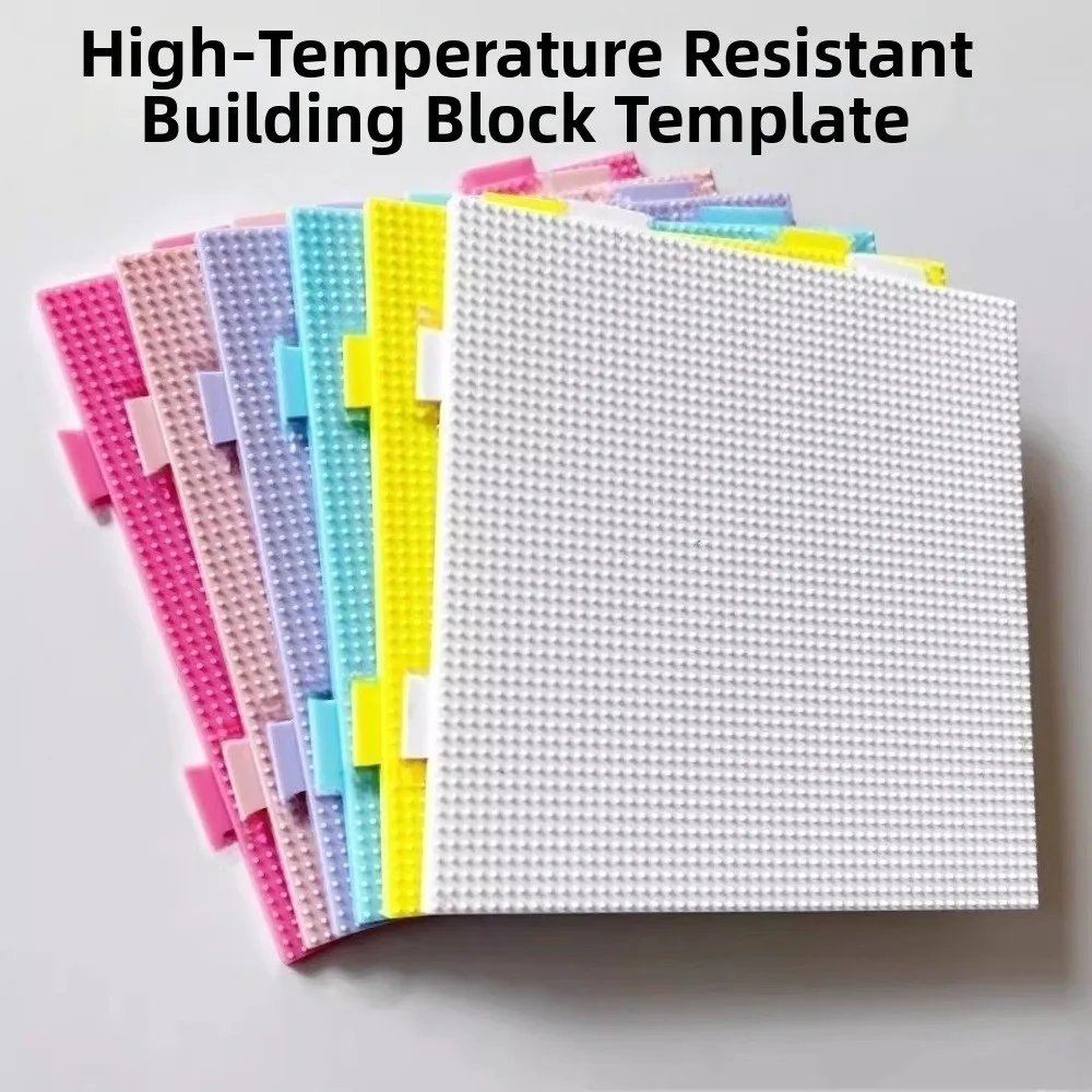 Square Fuse Beads Pegboards DIY Make Puzzle Handmade Crafts Decor Perler Hama Beads Heat Resistant 52*52 Pins/104x104 Pins