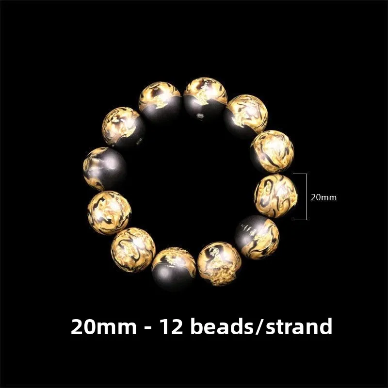 

Янтарный браслет с спермой дракона, глубокие горные медные смолы, подарки для пар, мужские и женские модные ювелирные аксессуары