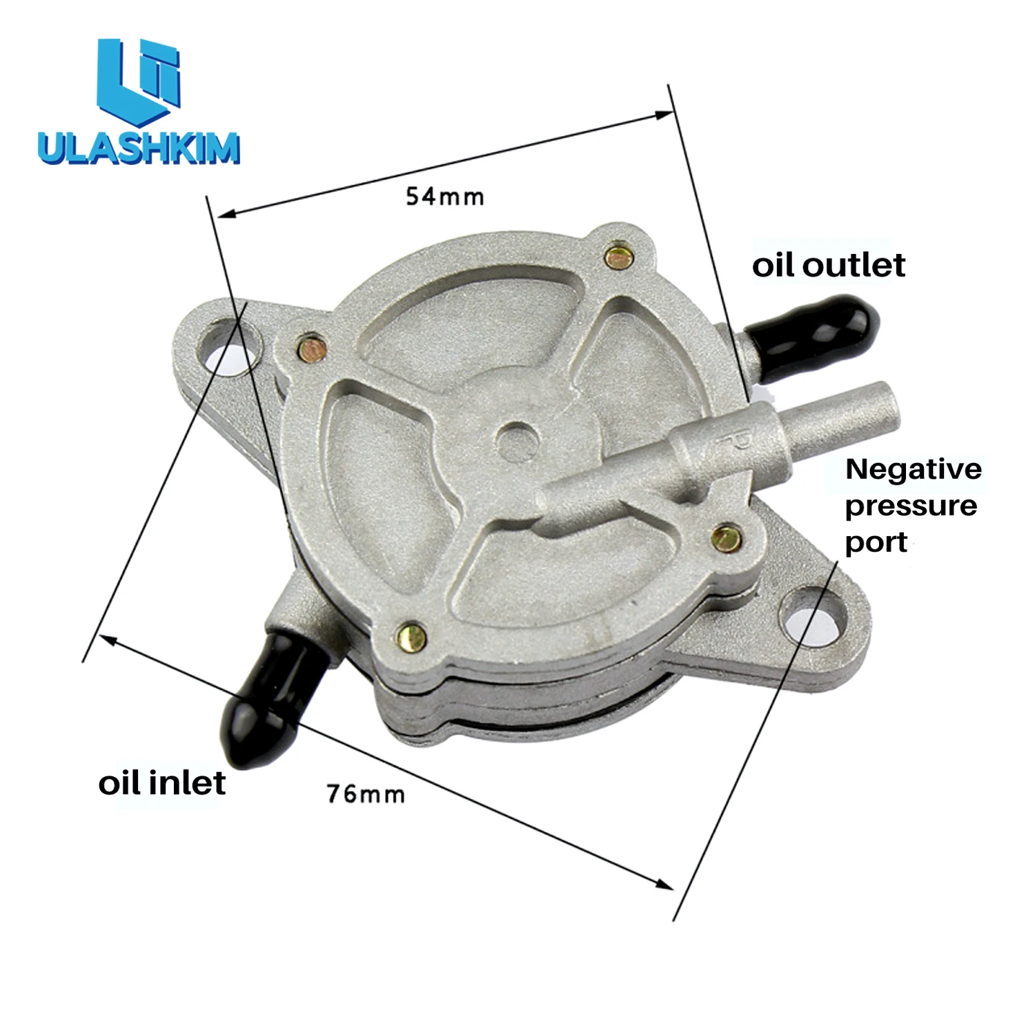 Scooter motorcycle accessories 3-port fuel tank switch negative pressure self-priming fuel pump 100-125CC UTV beach bike filter