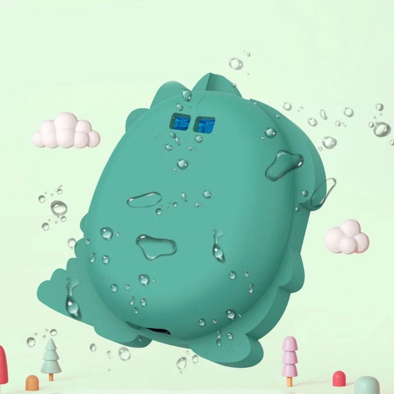 حافظة واقية من السيليكون لأجهزة ألعاب الحيوانات الأليفة الافتراضية تتميز بمظهر الديناصورات ومواد متينة 15UB #2