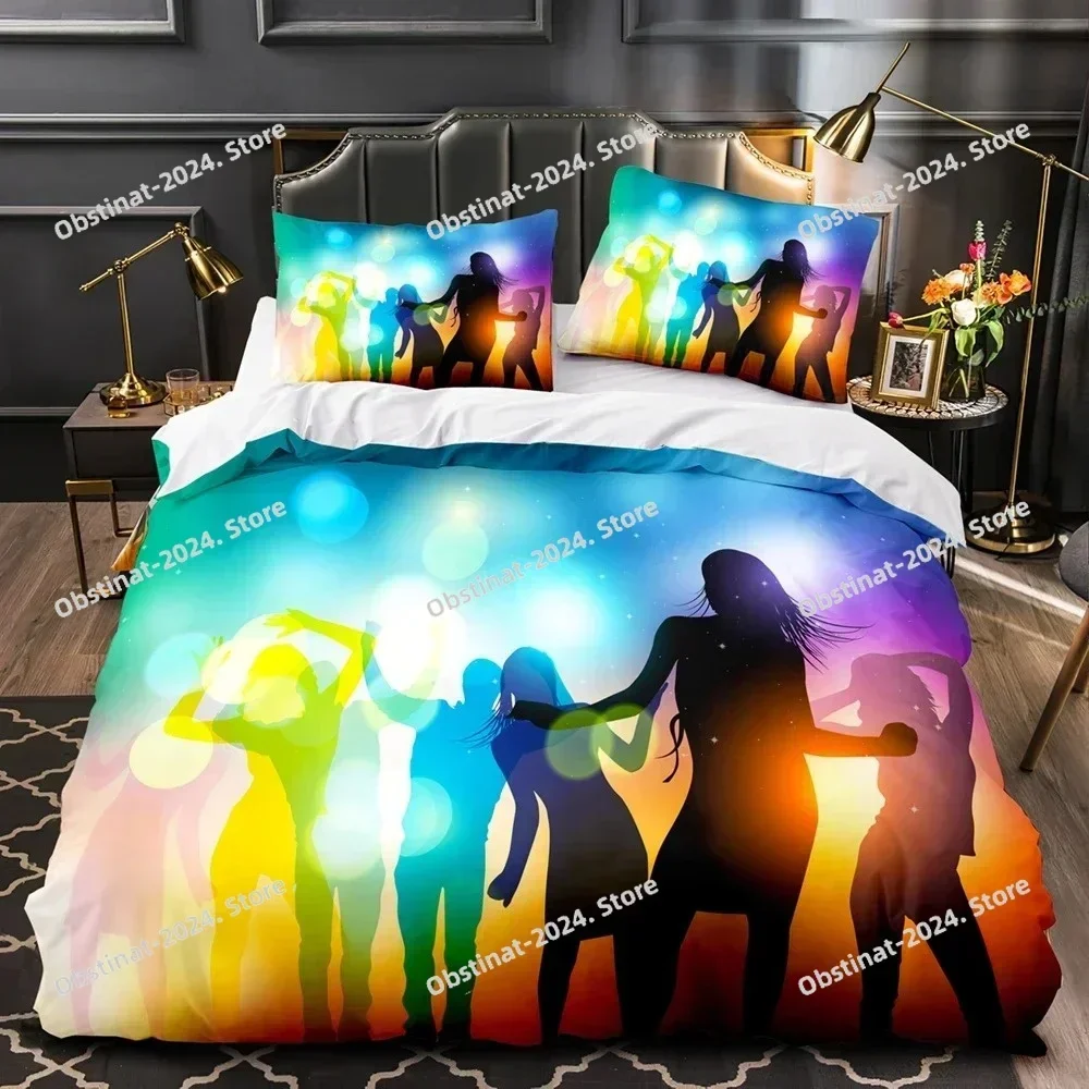 3D Print Madden DJ Classic Bedding Set Duvet Cover Bed Set Quilt Cover Pillowcase Comforter king Queen Size Boys Adult Bedding