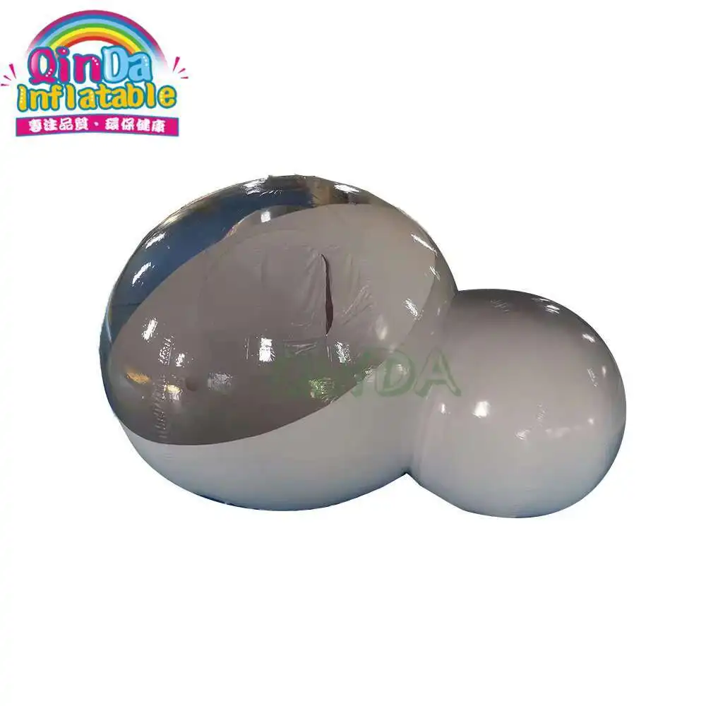 Outdoor Camping Inflatable Transparent Dome Tent , High Quality Inflatable Clear Bubble Tent