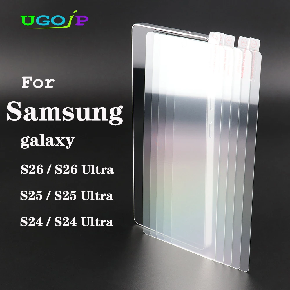 

Защитное стекло UGOjP 3/5 шт. для Samsung Galaxy S26 S25 Ultra, HD прозрачная пленка для Samsung Galaxy S24 Ultra