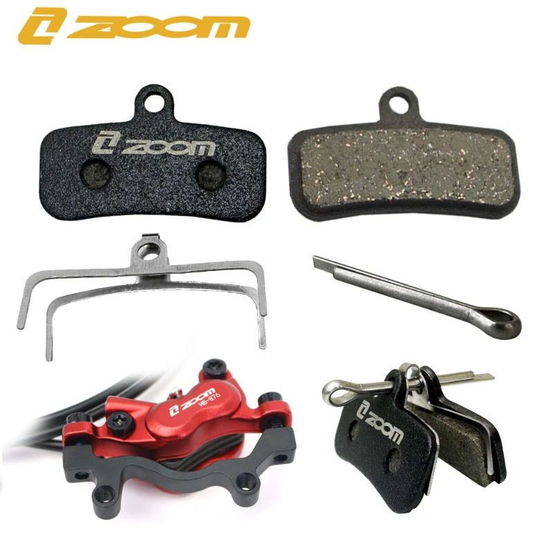 ZOOM MTB 4 Pistons Brake Pad HB876 SHIMANO D02S XT M9020 M8020 Saint M640 M800 M810 M820 M520 M420 Disc Brake Brake Accessories