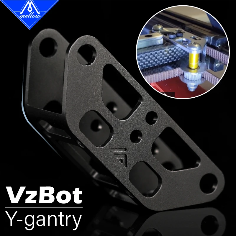 Mellow 2Pcs High-Precision CNC VzBoT Aluminum Y Gantry For Ultra-High-Speed 3D Printer VzBoT Lightweight