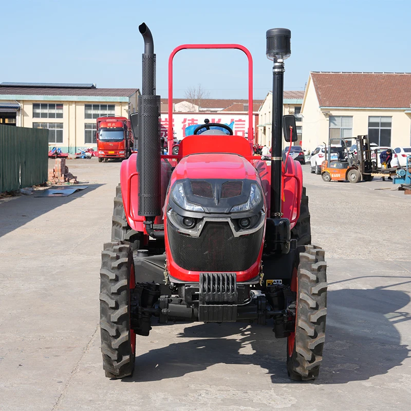 Farm Tractors 50HP70HP 80HP 90HP 100HP 4x4 Wheeled Tractor for Sale