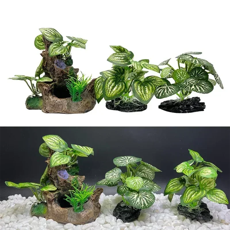 Beautiful Underwater Grass Aquarium Fish Tank Simulation Decoration Aquarium Backgrounds Plants Water Grass Accessories Home