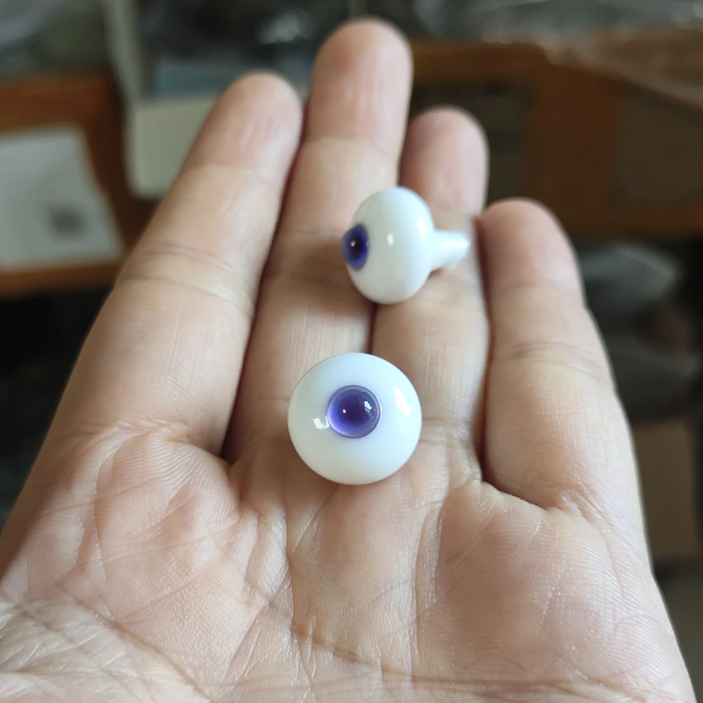 

Аксессуары для кукол 12 мм, 14 мм: стеклянные глаза для кукол MSD, YOSD, SD, BJD, маленькие глаза с радужкой, милые фиолетовые глазки, xxtb160
