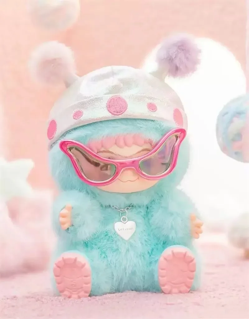 -- HOTSALE WAKUKU Trendy Party Series Blind Box Boneca de pelúcia artesanal - Presente misterioso para amantes da moda de cabelo Rosto de vinil colecionável