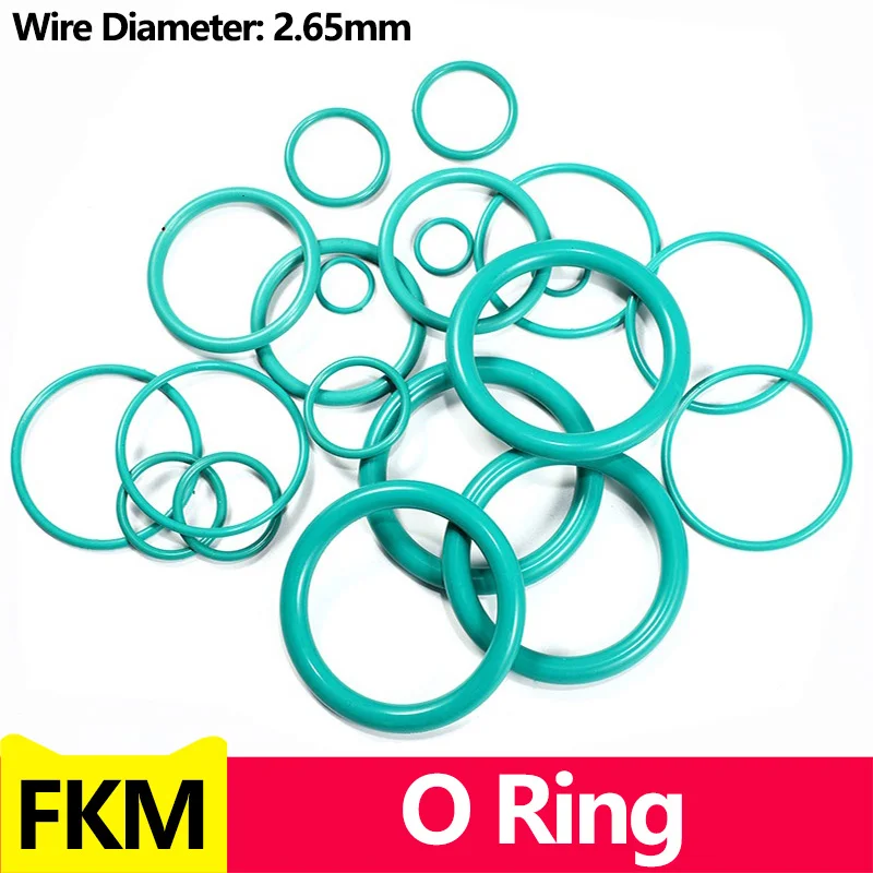 Green Fkm O Ring Se…
