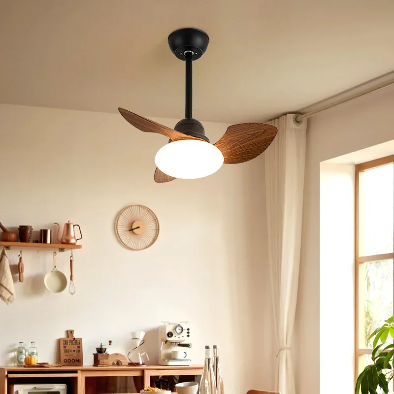 Bedroom fan light frequency conversion mini ultra-thin ceiling fan light frequency conversion ceiling fan light