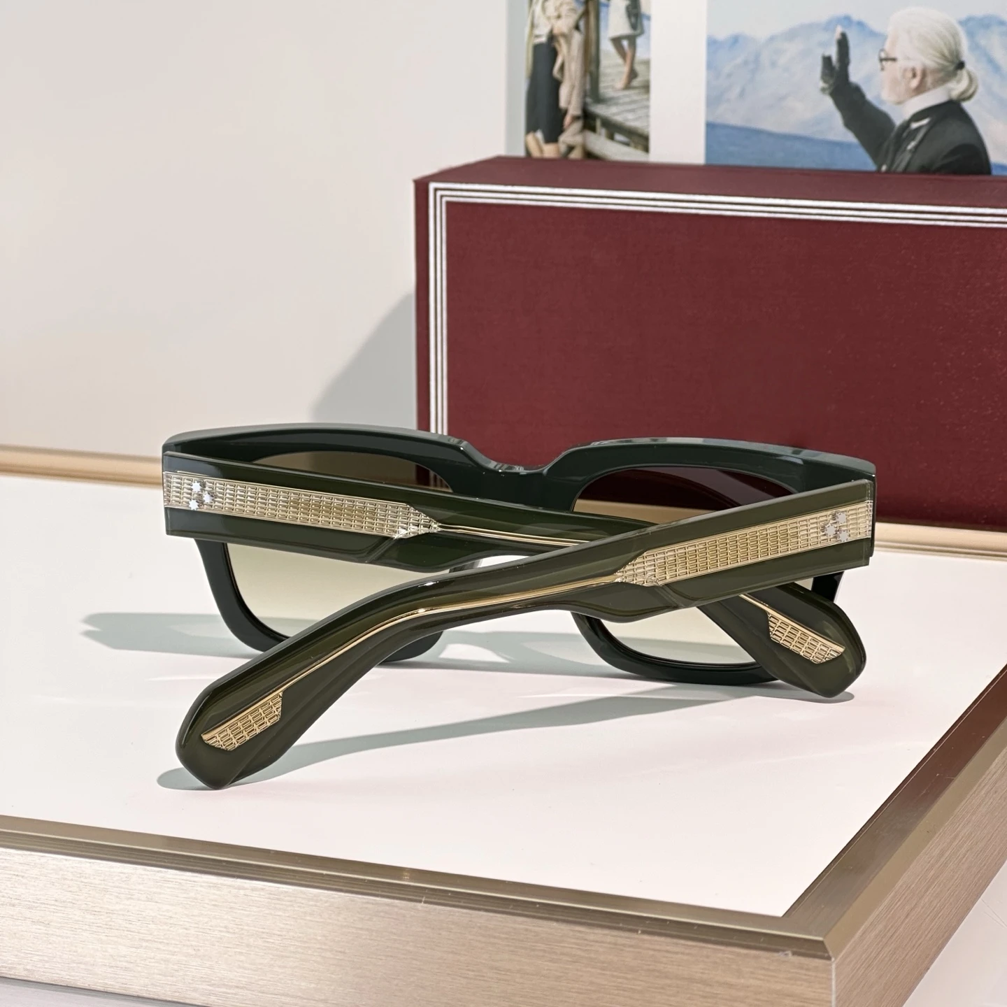 JMM ENZO EPOXY 2025 نظارات شمسية مربعة للنساء نظارات شمسية فاخرة من الأسيتات للرجال موضة ОСССНКС ЖеСыыы