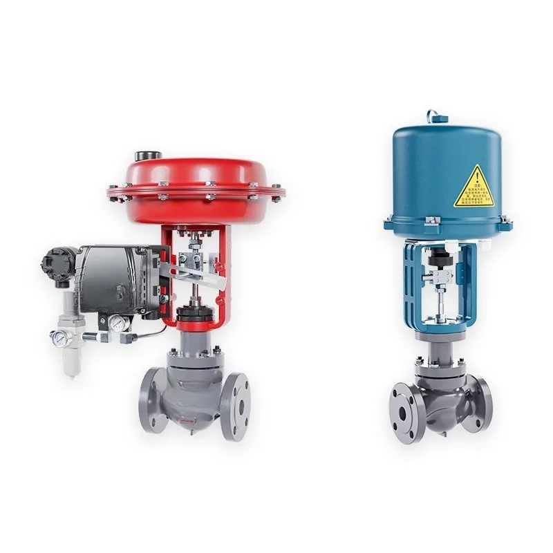 

Self-operated pressure and flow regulating valve, pneumatic-hydraulic pressure stabilizing and decompression electric