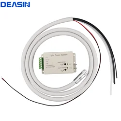 New Dental Power control box for 6 holes high speed handpiece tube pipe with connector+6 holes silicone Fiber Optic tubing Hose