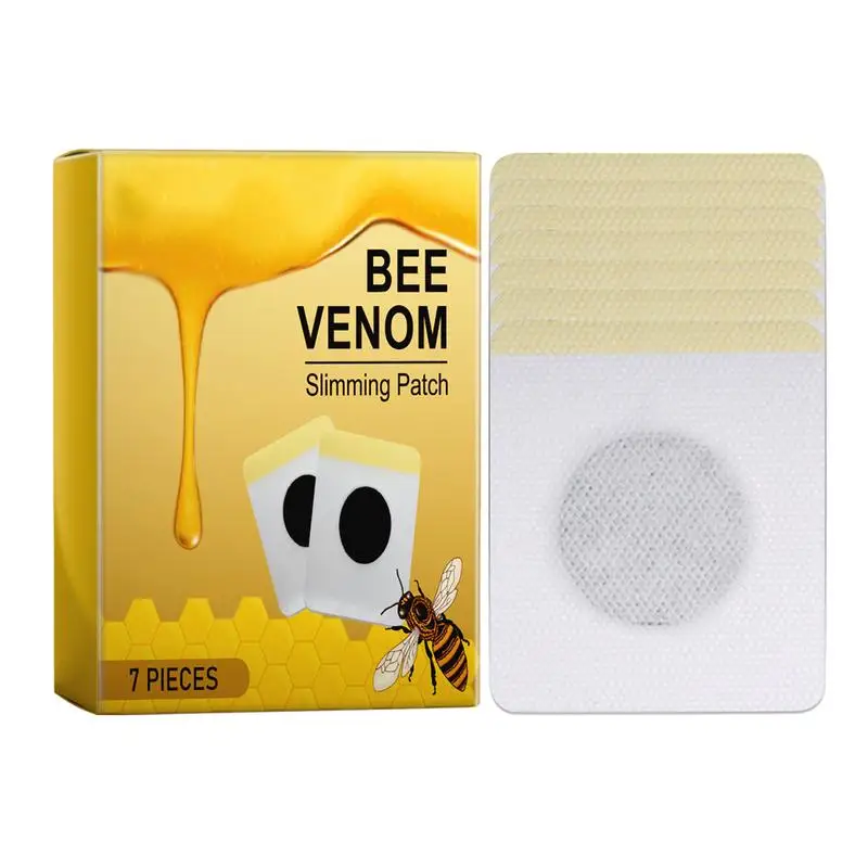 Biene Abnehmen Patch Gewicht verlieren Abnehmen Nabel Aufkleber Fett verbrennung Anti-Schwellung Drainage Detox Patches Beauty-Zubehör