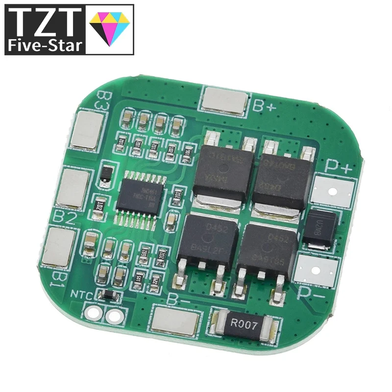 TZT 4S 14.8V / 16.8V 20A peak li-ion BMS PCM battery protection board bms pcm for lithium LicoO2 Limn2O4 18650 li battery