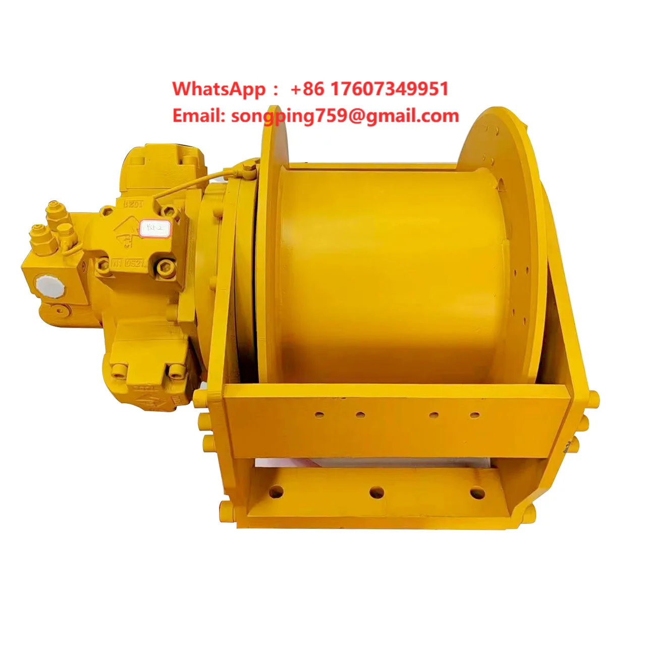 20 Ton 40 Ton 60 Ton Marine Hydraulic Pulling Winch with Hydraulic Pump
