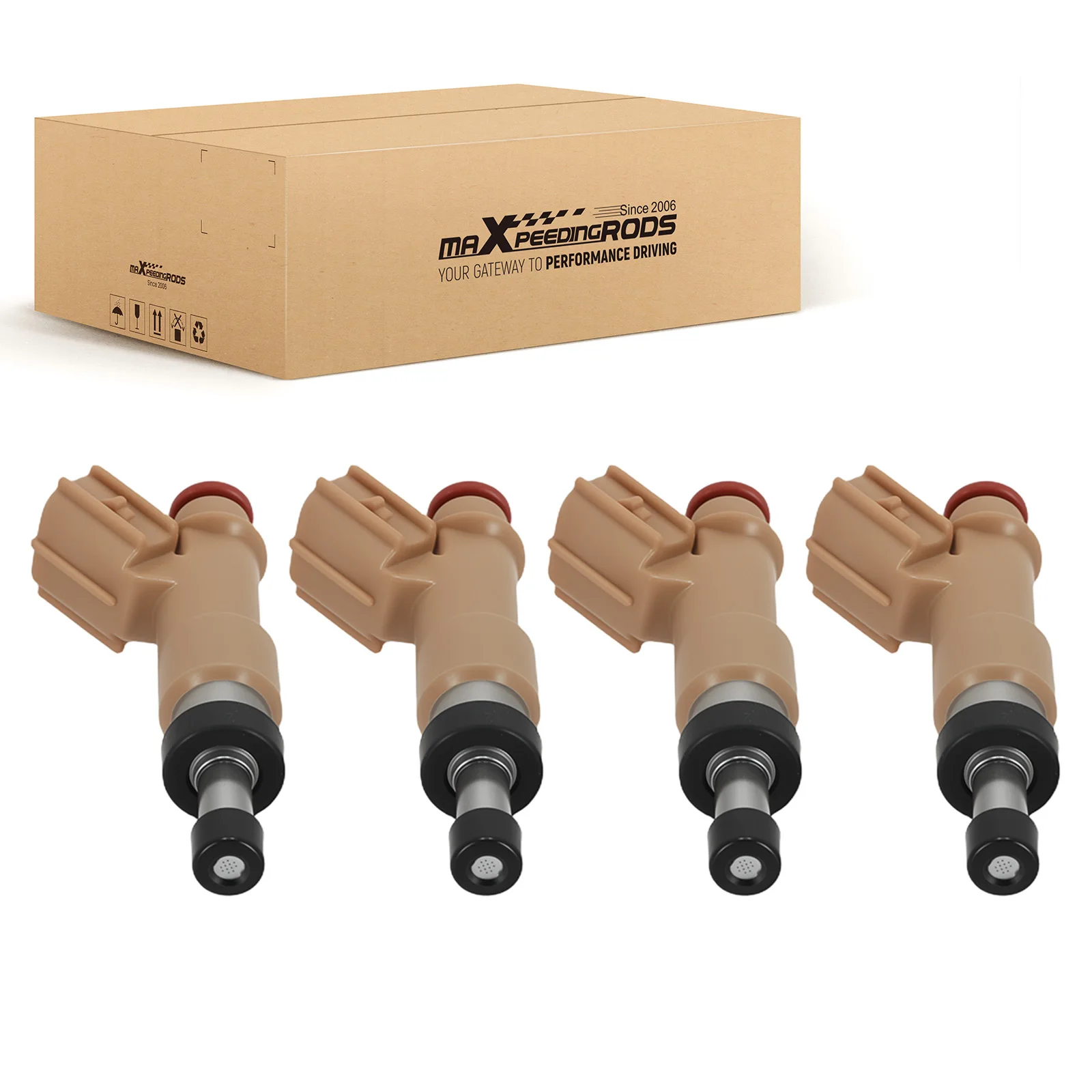 

4Pcs Fuel Injector for Toyota Tacoma SR SR5 2016-2022 2.7L 2320979215 FJ1511 2320909320 New