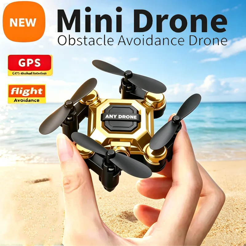 New K04 Mini Foldable Drone With HD Camera 360-Degree Stunt Roll Takeoffs Landing Portable Drone For Kids Beginners Helicópteros