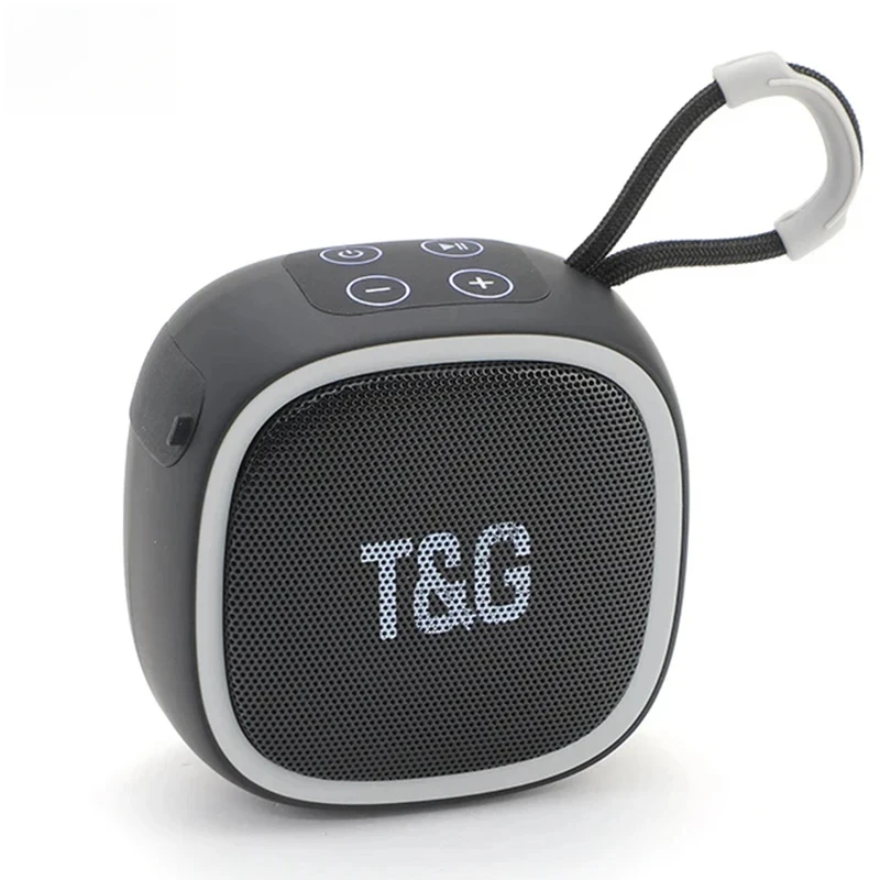 

New TG659 Square mini powerful Bluetooth speaker TWS Wireless 5.3 hi-Fi support TF card radio, small and cute, portable/outdoor
