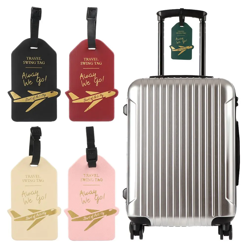 

Reusable Aeroplane Name Bag Tag Baggage Labels Luggage Tags Suitcase Labels