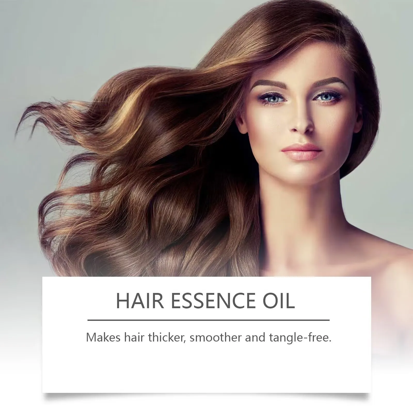 Scalp Repairing Hair Serum Herbal Rosemary Castor Oil Hair Booster Dense Essential Oil Prevent Hair Loss Soft Smoothing Hair Oil