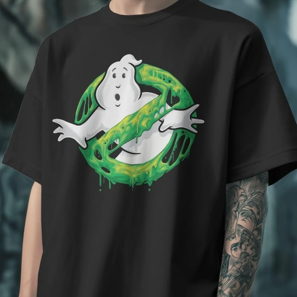 Ghostbusters Who You Gonna Call T-Shirt Woman Man Classic 80s Retro Movie Ghost Logo Cotton Shirt Paranormal Sci-Fi Graphic Tee