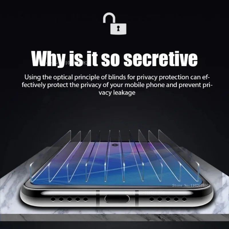 2Pcs Privacy Screen Protector For Samsung A06 A15 A16 A23 A34 A52 A53 A54 5G Tempered Glass For Samsung A05 A13 A15 A25 A35 A55