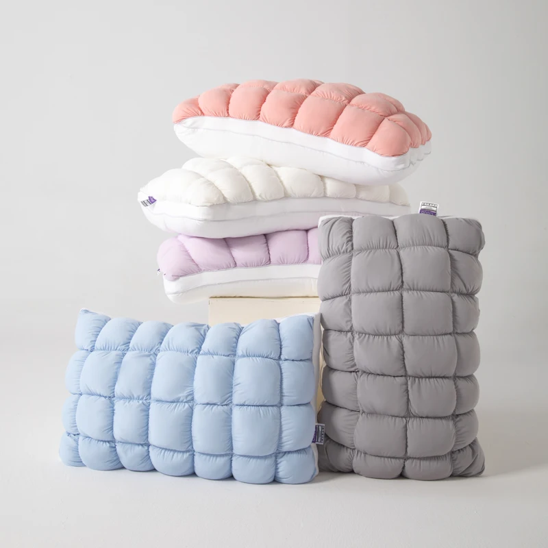 5-Color Soft Comfortable Pineapple Pillow, Student Dormitory, Skin friendly Pillow, Home Bedroom, Single Deep Sleep Pillow Core